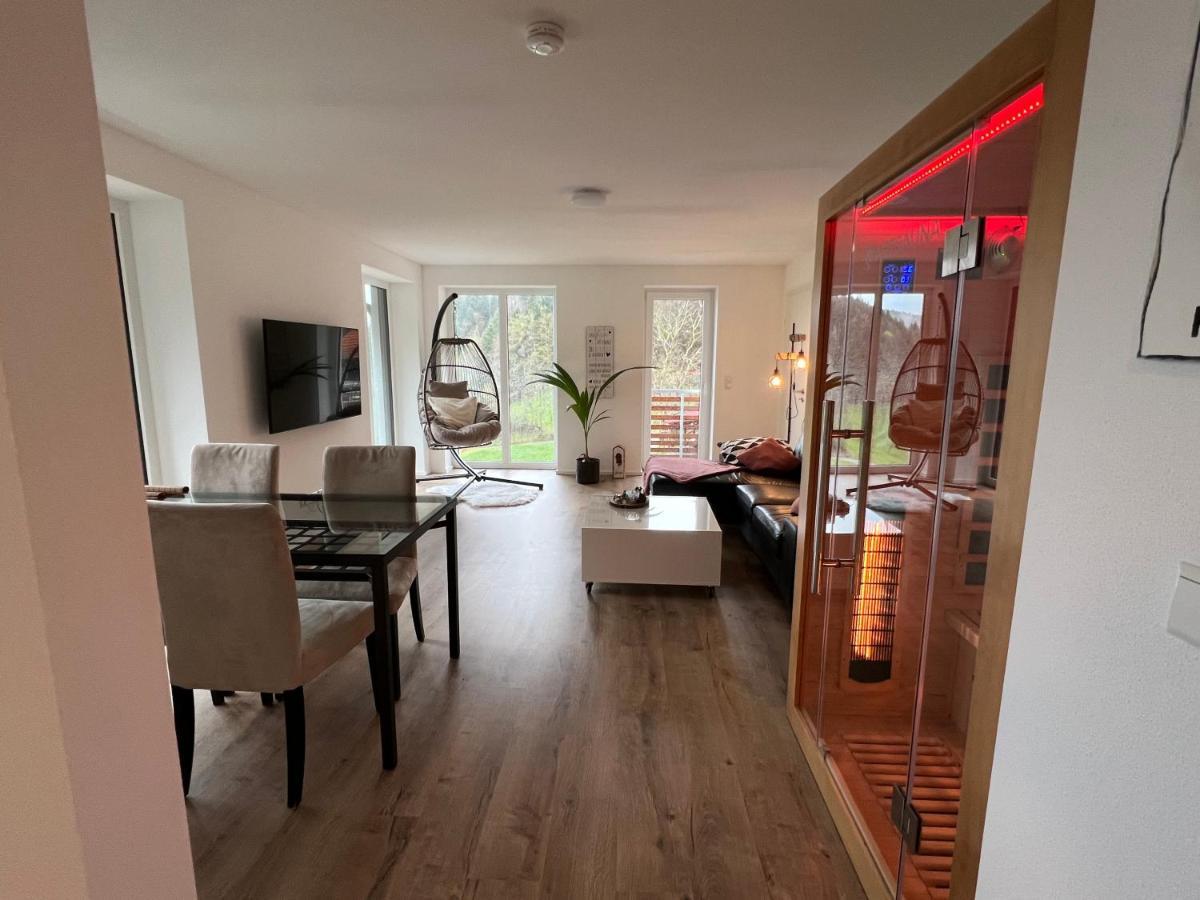Ferienhaus Wendelinus Mit Pool & Sauna ハウザッハ エクステリア 写真