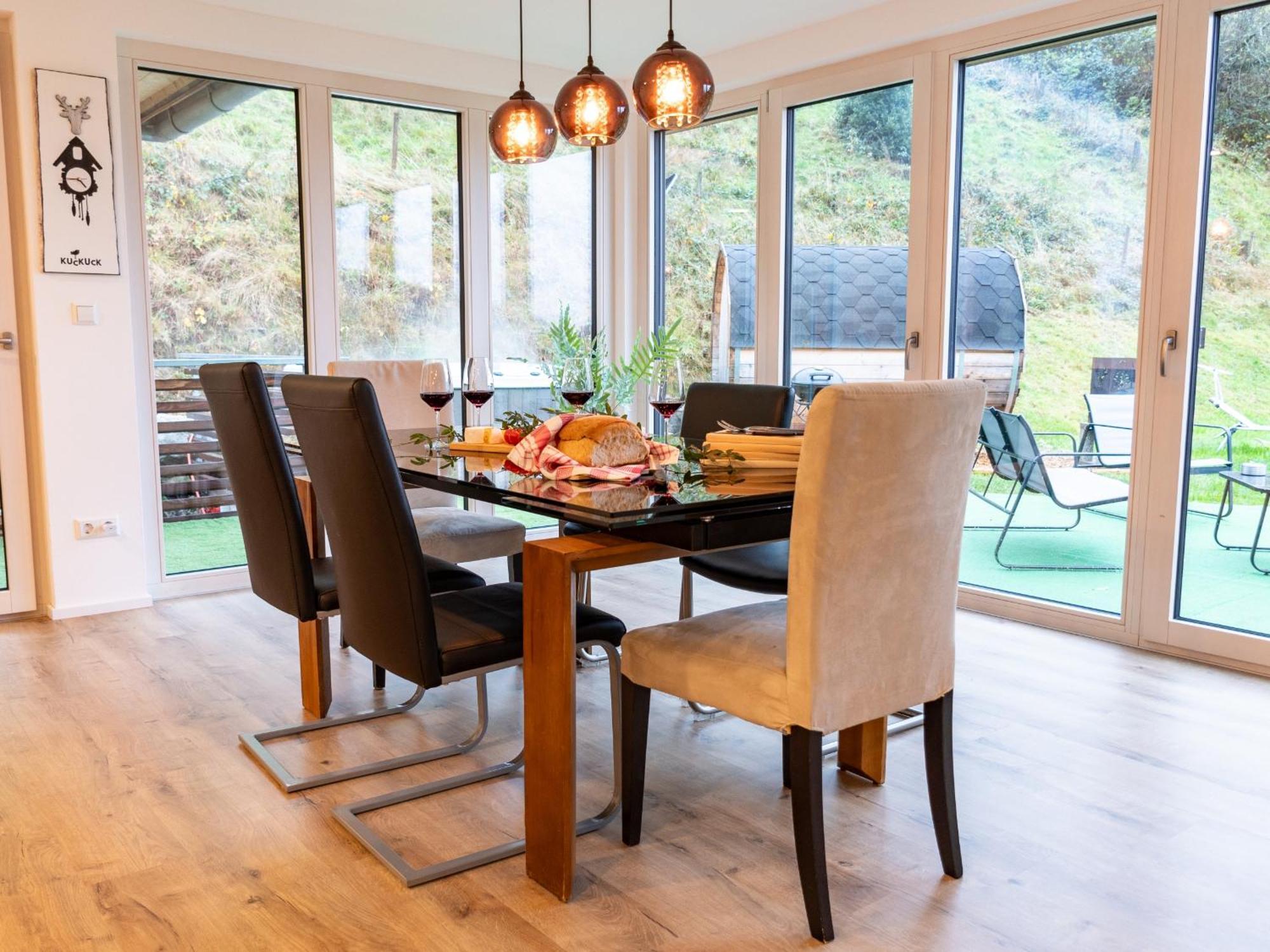 Ferienhaus Wendelinus Mit Pool & Sauna ハウザッハ エクステリア 写真